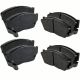 Front NAO Brake Pad Set For 1982-1987 Honda Civic Hatchback