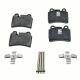 Rear NAO Brake Pad Set For 2006-2010 Volkswagen Touareg 330mm Rear Disc