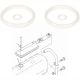4pcs Crankcase CCV Breather O-Rings For Ford 7.3L Powerstroke Diesel 1999-2003