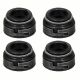 Elring Set of 4 Eng Valve Stem Oil Seal For Volvo 142 144 145 1800 240 242 245