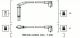 Magneti Marelli 941318111154 Ignition Lead Set for Opel Vauxhall
