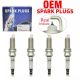 4Pcs Real Iridium Spark Plugs 22401-JA01B For Nissan Rogue Sentra DILKAR6A11 US