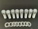 SBC VALVE COVER BOLTS STAINLESS STEEL SET SMALL BLOCK CHEVY 283 327 350 383 400