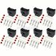 NEW fit For Toyota Camry 8pcs Ignition Coil Plug Connector Kit 02-08