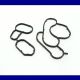 Engine Oil Cooler Filter Housing Gasket Seal Set For BMW 11427508970 11427508971