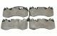 Maserati QTP front brake pad front brake pads 980156012 673010330 673012045