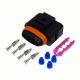 4 Pin Ignition Coil Connector Harness Repair Kit for 00-09 Audi VW 1J0973724
