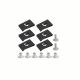 New For Honda CRV Civic Accord 14Pcs Lower Engine Cover Pin Screw 90674-TY2-A01