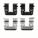 Dynamic Friction Rear Disc Brake Hardware Kit For Subaru BRZ Crosstrek Legacy