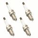 4pcs Resistor OEM Power Performance Spark Plugs BKR5E 7938 Replacement Part new