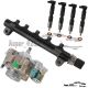 Diesel Fuel Pump & Common Rail & Fuel Injectors Fits For Bobcat D24 D18 Doosan