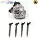 High Pressure Fuel Injection Pump + 4X Fuel injector 03L130277A For Audi Skoda