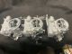 VINTAGE SPEED ROCHESTER 2G 3 x 2 CARB SET IN TEXTURED SILVER TRI POWER
