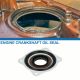 1 Pc Front Crankshaft Oil Seal with Flange for Porsche Cayenne No.94810191020