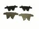 Rear Brake Pad Shim Kit Fits Mazda RX7 Infiniti J30 Volvo 760 890 940 960