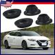 4pcs Radiator Mount Bushing Upper Lower For Nissan 21506-4M400 21507-4M400