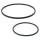 2X 11668626471 Brake Vacuum Pump Repair O-Ring Seal For BMW E60 E63 E65 E66 New