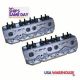 Air Flow 1124,  Two Sbc 227Cc Cnc Alum Heads Eliminator Race 65Cc A/P Aluminum