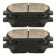 Front Brake Pads D1413 for Kia Optima 2011-2015 Hyundai Genesis Coupe 2010-2016