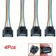 4x For Toyota Scion Ignition Coil Connectors 9091902234 90919-02240 9091902234