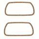 Elring 2pc Engine Valve Cover Gasket Set For Squareback Super Beetle Vanagon H4