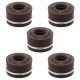 Elring 5pc Engine Valve Stem Oil Seal Set For W124 300D W201 190D 2.5L L5 SOHC