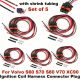 Ignition Coil Harness Connector 909456341 For Volvo S60 S70 S80 V70 XC - 5 Set
