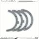 1set Crankshaft Thrust Set For Hyundai Santa Fe Kia Optima G6EA 2.7L 2005-2010