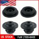2 Sets Radiator Mount Bushing Upper Lower Fit For Nissan 21506-4M400 21507-4M400
