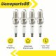 4X Iridium Spark Plugs for Audi A4 A5 VW Passat Golf Jetta 06H905601A 1675 2.0L