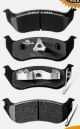 4 Pack Ceramic D981 Brake Pads for 2003 2004 2005 2006 2007 Jeep Liberty