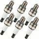 Set of 6 Universal Iridium Spark Plugs For Zenoah G240RC G270RC G290RC G320RC