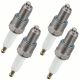2411 4PCS Iridium Spark plugs For Commercial & Industrial Allis-Chalmers G-226