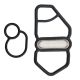 FOR HONDA Si B16A2 GSR B18C1 Type R B18C5 DC Upper & Lower VTEC Solenoid Gaskets