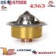 160 Degree High Flow Style Thermostat For Ford Chevy GMC Jeep Buick Dodge 4363
