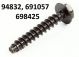 OBSOLETE NEW GENUINE Briggs & Stratton 94832 Screw Replaces 691057 698425 B1