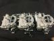VINTAGE SPEED ROCHESTER 2G 3 x 2 CARB SET IN SANDSTONE TRI POWER HOT ROD