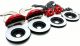 Brake pad set disc brake brake disc set Audi S5 8W F5 8W0615106EE NEW OE