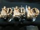 VINTAGE SPEED ROCHESTER 2G 3 x 2 CARB SET IN DI-CHROMATE TRI POWER HOT ROD
