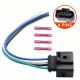 For VW AUDI1J0973724 Ignition Coil Electric Connector Repair HarnessW/Terminals