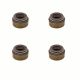Elring 4pc Engine Valve Stem Oil Seal Set For Mercedes-Benz W245 B200 2006-11