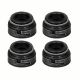 Elring 4pc Engine Valve Stem Oil Seal Set For Volvo 240 242 244 245 264 740 760