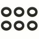 Elring 6pc Engine Intake Manifold Air Equalizer O-Ring Set For E46 325Ci 325i