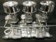 VINTAGE SPEED SB CHEVY TRI POWER 97 CARBS -LINKAGE- FUEL LINES HOT ROD