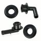 2x PCV Vent Valve Elbows + 2x Grommets for 2000-2004 Grand Cherokee Jeep 4.0L