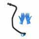 Radiator Upper Inlet Coolant Hose W/ Gloves for Chevy 2011-16 Cruze 1.4L Turbo