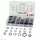 265Pcs New R12/134a Car Air Conditioning A/C System O-Ring Assortment Kit Tool