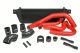 Perrin Performance Fits Subaru WRX Front Mount Intercooler Kit Red Tubes,  Black
