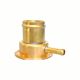 56 mm OD High Quality Universal Extended Brass Radiator Filler Neck For Cars