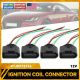 4 Ignition Coil Wire Harness Connector Plug for VW MK5 MK6 GTI Jetta RabbitGolf